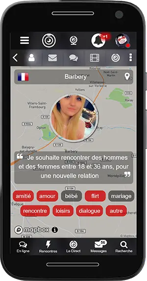 Localisation membre Kietoo Tchat