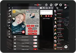 Faites des rencontres sur Tablette sur l'application Kietoo Tchat